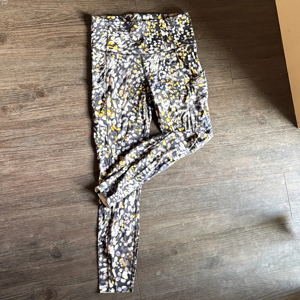 lululemon athletica Multicolor Patterned Leggings